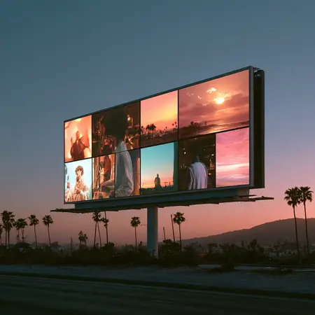 The Sunset, Sponsored — Advertising photography × the ruin painting